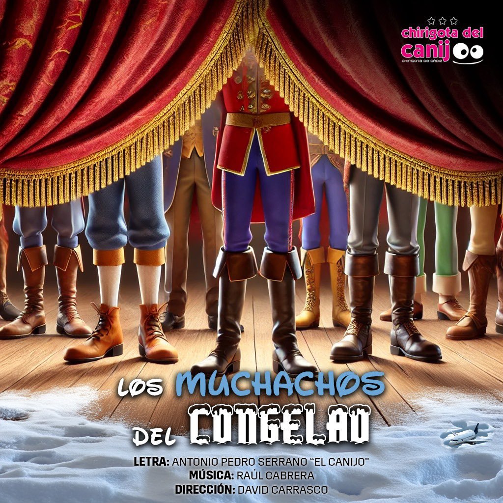Cartel Los muchachos del congelao